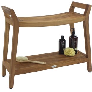 AQUA TEAK Asia Ascend 32'' W Teak Shower Bench