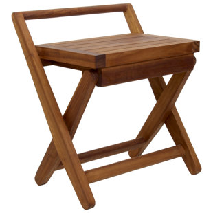AQUA TEAK Spa Mantis 18" Folding Teak Chair