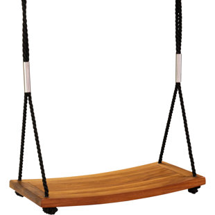 AQUA TEAK 24" Asia Curve Teak Swing
