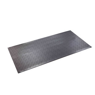 SUPERMATS INC 60"L x 30"W x 0.125" Solid Vinyl Mat