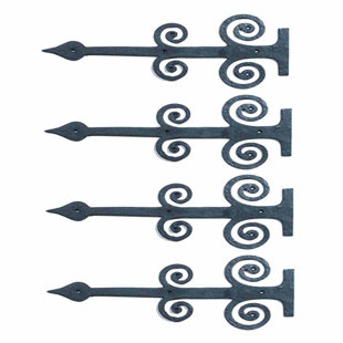 THE RENOVATORS SUPPLY INC. Heavy Duty Kitchen Cabinet Strap Hinge (Set of 4)