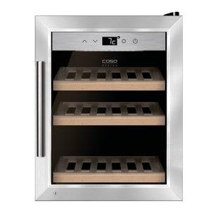 CASODESIGN Caso Design WineSafe 12-Bottle, compressor Wine Cellar, With Locks and 3-layer UV protection