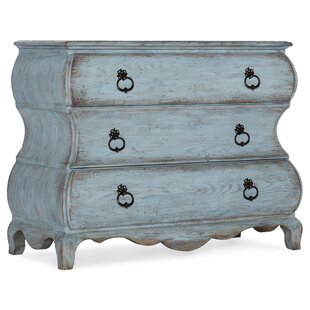 HOOKER FURNITURE Beaumont 3 - Drawer Bachelor's Chest in Blue