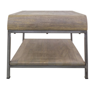 WILLISTON FORGE Wilde Solid Wood Coffee Table with Storage