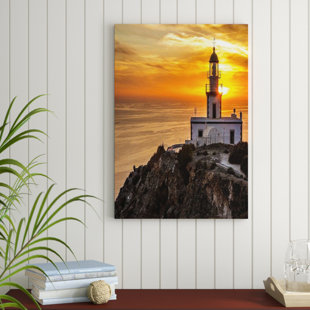 LONGSHORE TIDES Wrapped Canvas Print