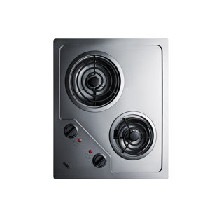 Summit Appliance Summit 22" Stainless Steel Electric Cooktop