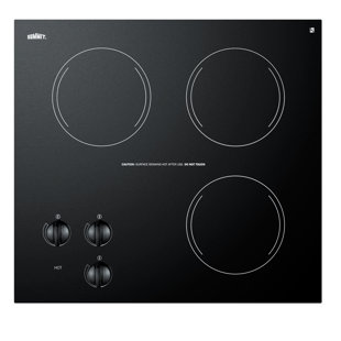 Summit Appliance 20" Black Electric Cooktop