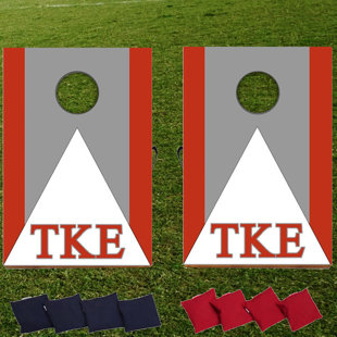 VictoryStore.com Solid Wood Cornhole Set