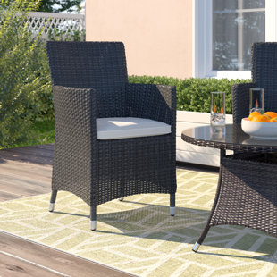 ROYALCRAFT Patio Dining Armchair with Cushion (Set of 2)