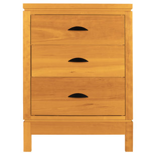 SPECTRA WOOD Franklin 3 Drawer Nightstand