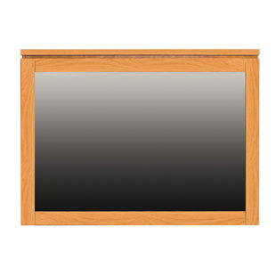 SPECTRA WOOD Franklin Wood Flat Wall Mirror