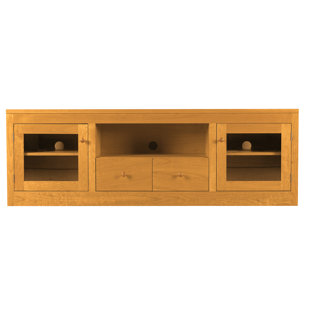 SPECTRA WOOD Linden Solid Wood TV Stand for TVs up to 78"