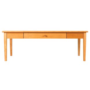 SPECTRA WOOD Shaker Solid Wood Coffee Table