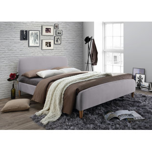 GEORGE OLIVER Morin Upholstered Bed Frame