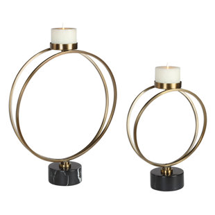 MINDY BROWNES 2-tlg. Kerzenhalter-Set Nikola aus Metall