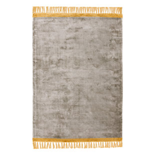 BLOOMSBURY MARKET Allred Solid Colour Hand Woven Hand Tufted Area Rug