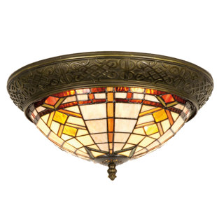 ROSALIND WHEELER Northbridge 2-Light Flush Mount