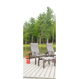 TELESCOPE CASUAL Belle Isle Sling Dining Chair with Ottoman