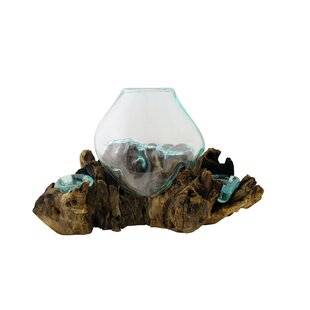 COHASSET GIFTS & GARDEN 9'' H Glass Tabletop Tealight Holder