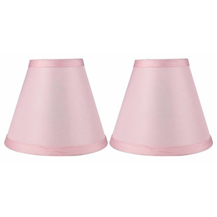 SYMPLE STUFF 5'' H x 6'' W Satin Empire Lamp Shade (Set of 2)