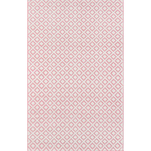 MADCAP COTTAGE BY HOWARD ELLIOTT COLLECTION Lisbon Handmade Flatweave Pink Rug