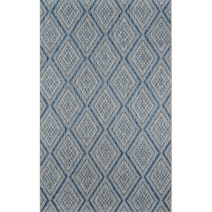 MADCAP COTTAGE BY HOWARD ELLIOTT COLLECTION Lake Palace Rajastan Weekend Blue Indoor/Outdoor Area Rug