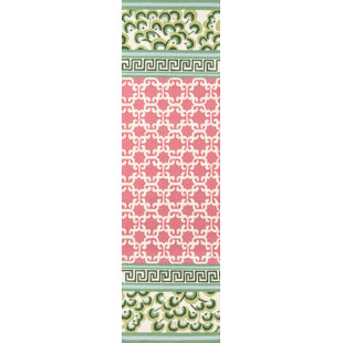 MADCAP COTTAGE BY MOMENI Under A Loggia Handmade Hand Hooked Performance Pink Rug