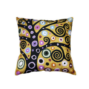 MODETTI USA LLC Taj Hotel Embroidered Pillow Cover