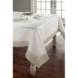 HOME TREASURES LINENS Linea Linen Tablecloth
