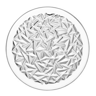 ORREFORS Carat 11" Dinner Plate