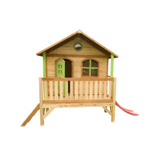 AXI 349cm W x 212cm D Outdoor Solid Wood Playhouse