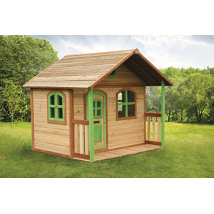 AXI 180cm W x 173cm D Outdoor Solid Wood Playhouse