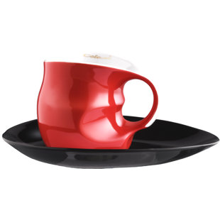 LUIGI COLANI Cappuccinotasse & Untertasse