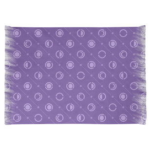 ARTVERSE Noira Gothard Chenille Purple Rug