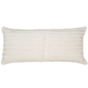 PINE CONE HILL Marigot Embroidered Cotton Throw Pillow