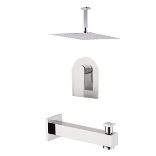 AQUAMOON Havana Tub & Shower Faucet with Rough in-Valve