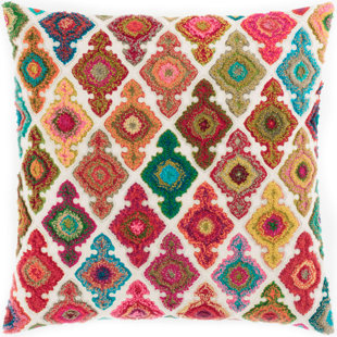 PINE CONE HILL Kulu Embroidered Throw Pillow