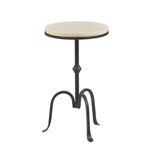CANORA GREY Gaberial Genuine Marble Top End Table
