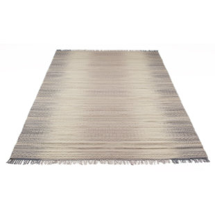 LATITUDE VIVE Chiu Geometric Hand Woven Flatweave Area Rug
