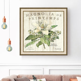 ASHTON WALL DÉCOR LLC " Magnolia De Printemps "