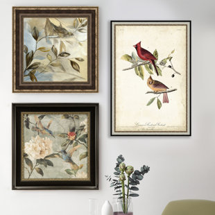 ASHTON WALL DÉCOR LLC " Common Cardinal Grosbeak "
