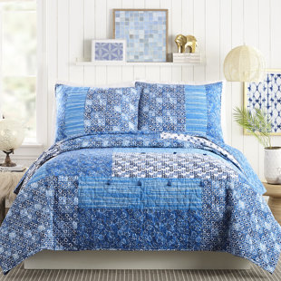 JESSICA SIMPSON HOME Single Reversible Cotton Quilt