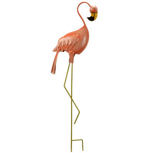 National Tree Company 33.5" Spring Decor Standing Flamingo