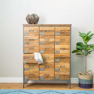 LAUREL FOUNDRY Mignon 18 - Drawer Chest of Drawers