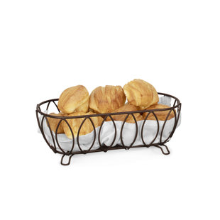 Rebrilliant Jitsuo Stainless Steel Bread Basket