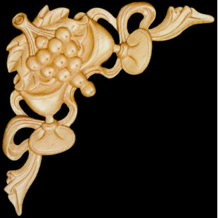 ALSTON INC. 12'' H x 12'' W x 0.88'' D Wood Corner Molding