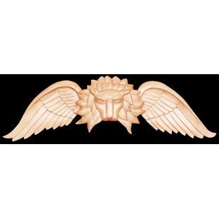 ALSTON INC. 3.75'' H x 20'' W x 1'' D Wood Onlay Scroll