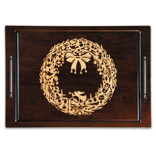 MARTINS HOMEWARES Solid Wood Tray