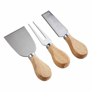 CREATIVE GIFTS INTERNATIONAL Stainless Steel Cheese Serving Set