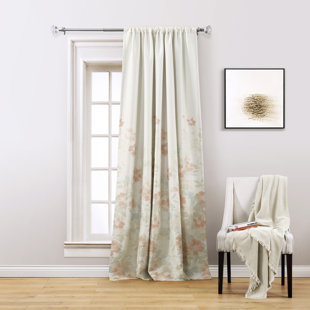 CANORA GREY Sinclair Cotton Blend Room Darkening Curtain Panel